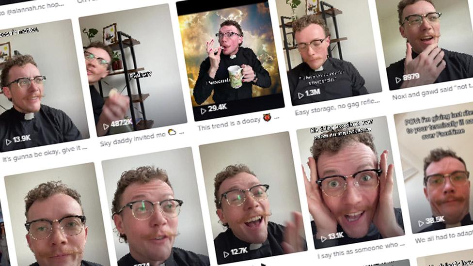 Lee Brophy screengrab from TikTok