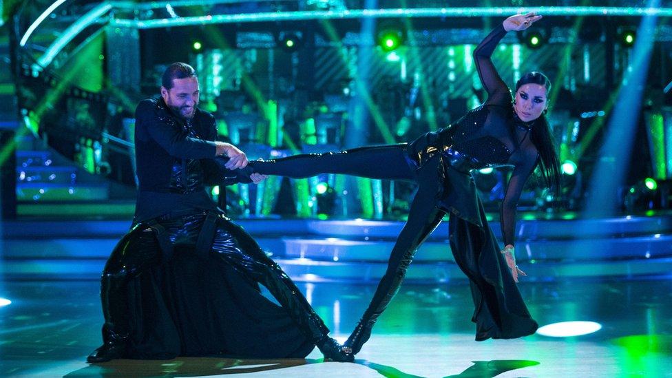 Seann Walsh and Katya Jones on Strictly Come Dancing