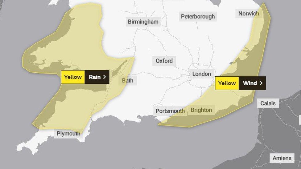 Met Office wind warning