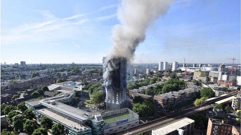 Tower block fire