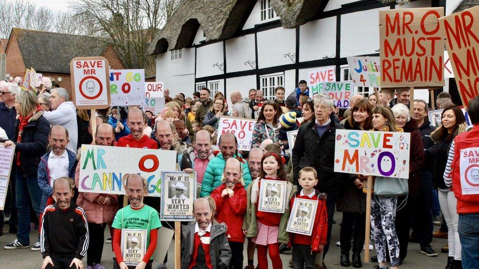 Swinford school protest