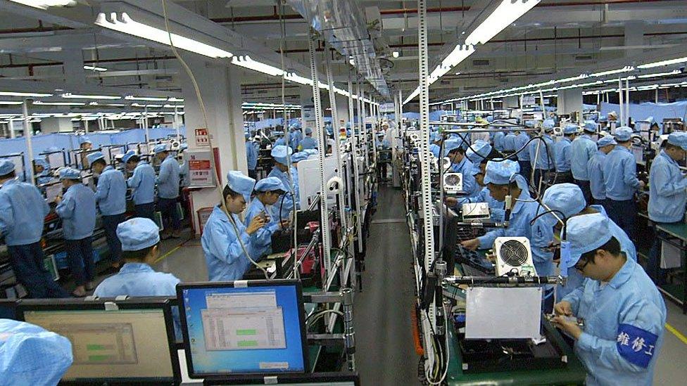 The OnePlus factory in Shenzhen, China