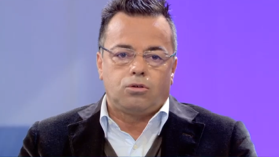 Gianluca Buonanno during a TV appearance