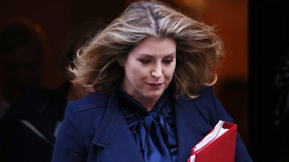 Cabinet minister Penny Mordaunt