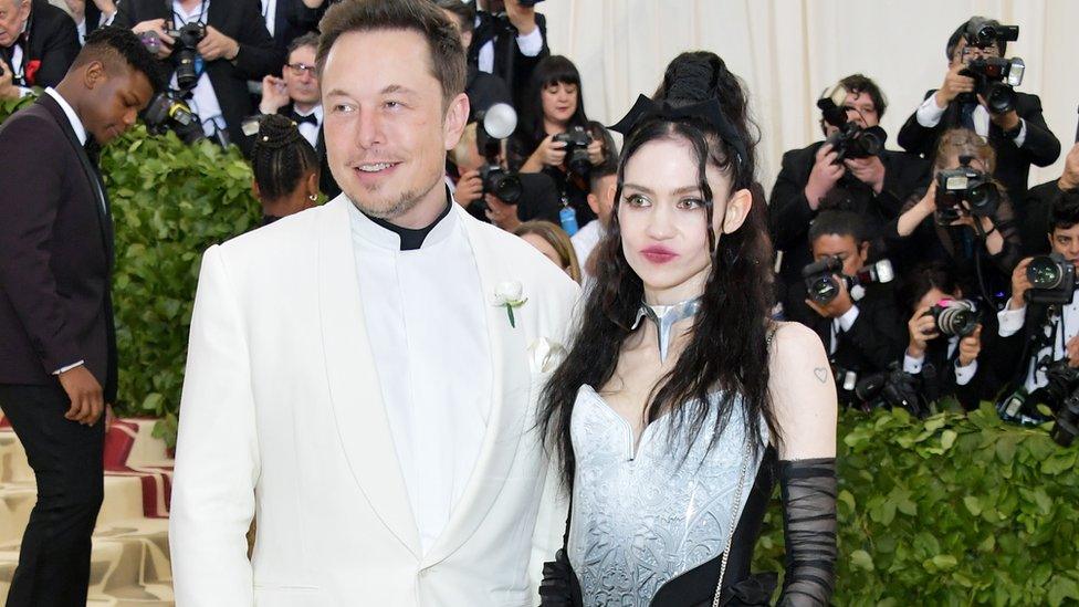 Elon Musk and Grimes