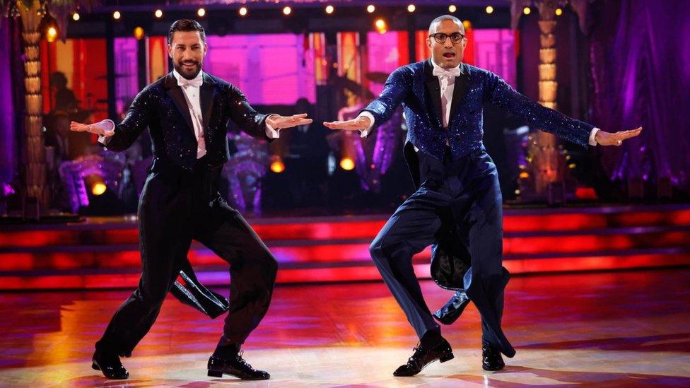 Giovanni Pernice and Richie Anderson