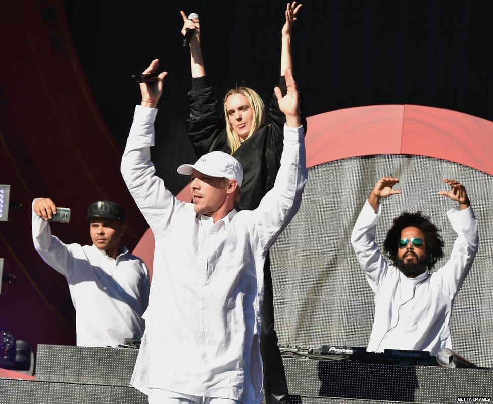 Sheeran co-wrote Bieber's Cold Water, which features Major Lazer and MO (pictured)