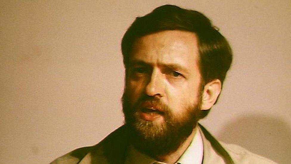 Jeremy Corbyn in the 1980s