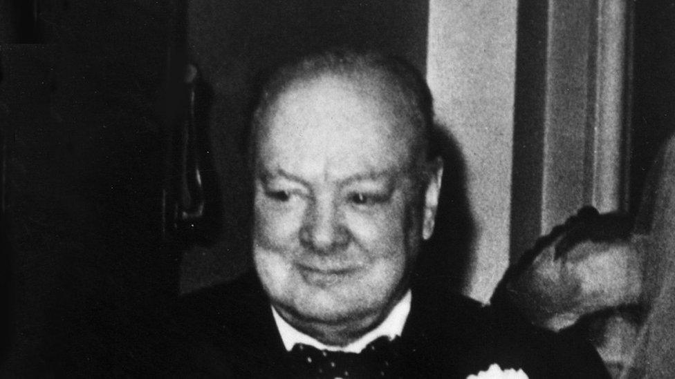 Winston Churchill in 1947