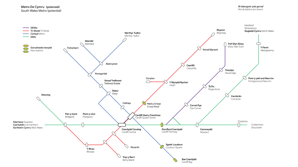 Metro map