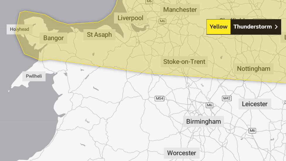 Weather map