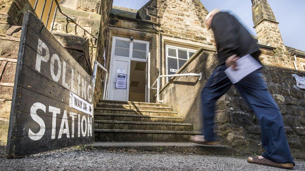 Polling station, Outibridge