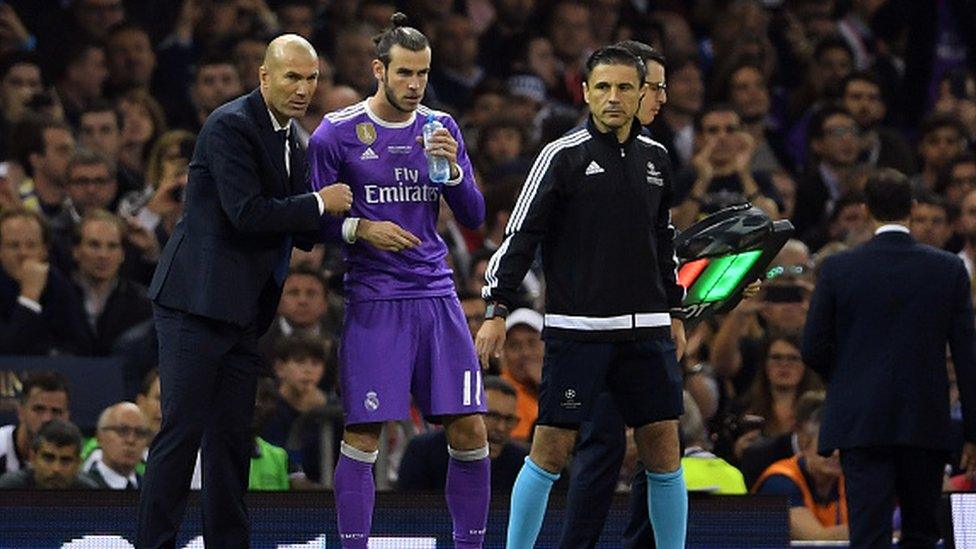 Zidane a Bale