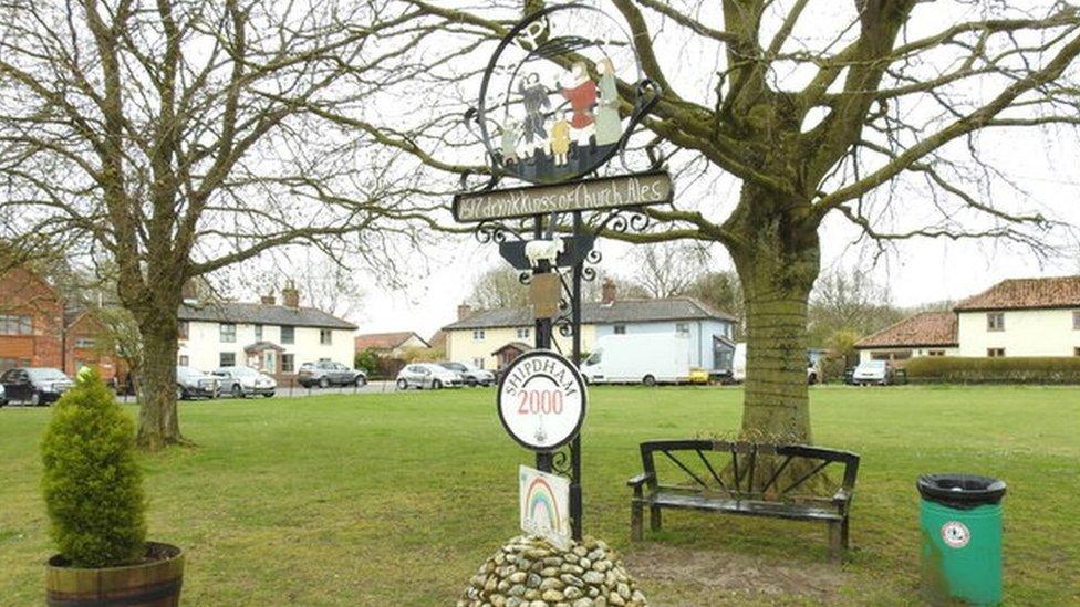 Shipdham village sign