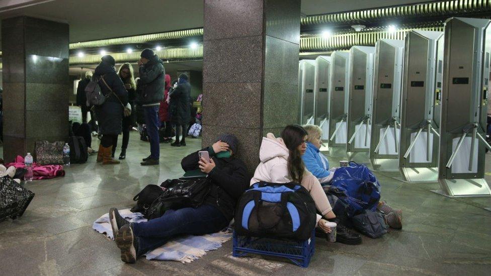 Kyiv metro station