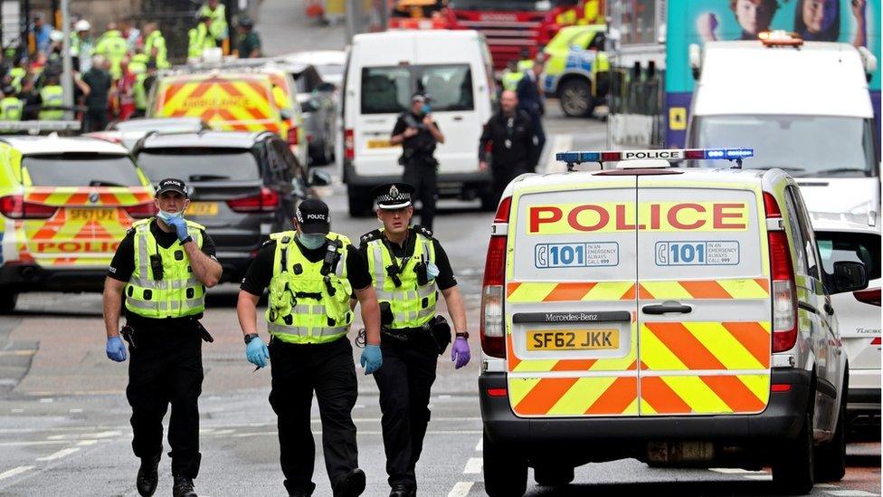 Police at West George Street