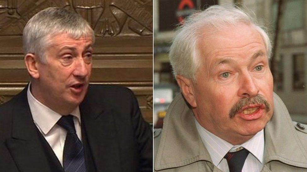 Sir Lindsay Hoyle (left) and Lord Doug Hoyle