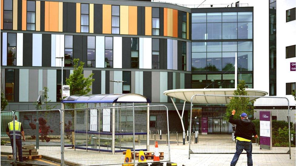 The new Royal Hospital for Children and Young People has experienced significant problems prior to its completion