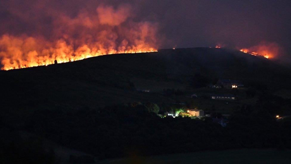 Saddleworth fire