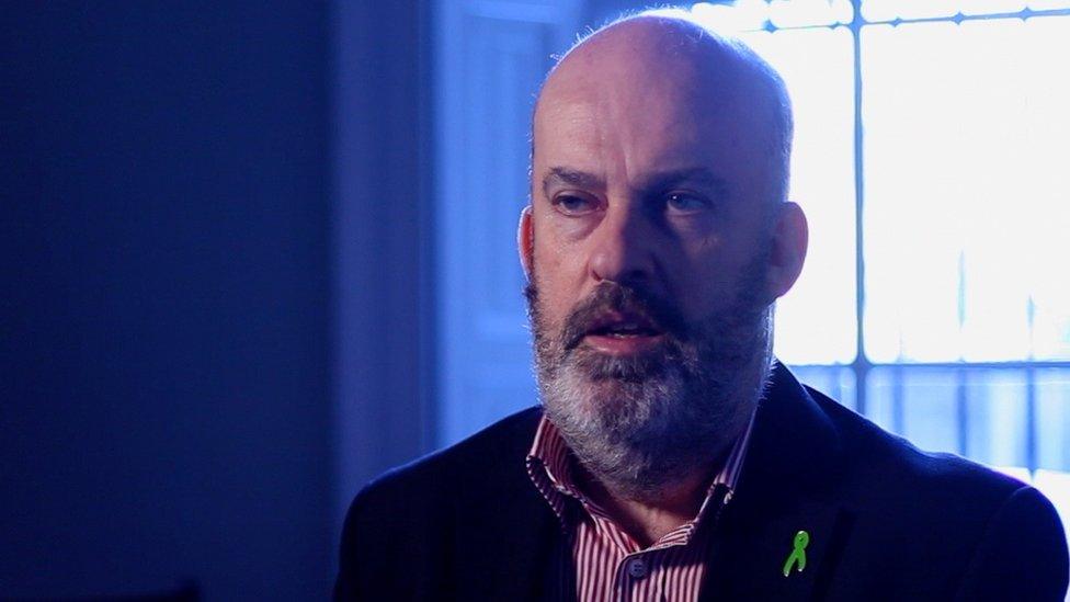 John Saunders, chairman of Mental Health Commission in the Republic, says that Northern Ireland should follow the south's in banning the use of ECT when the patient doesn't give consent