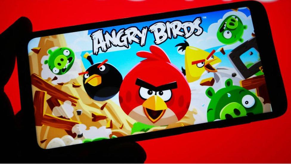 Angry birds game