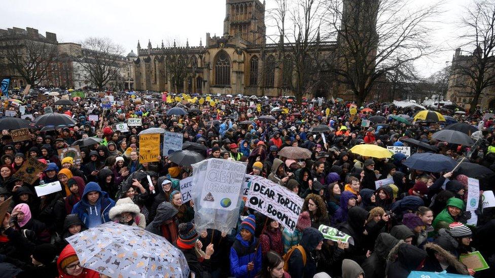 College Green in February 2020