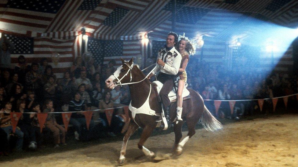 Clint Eastwood and Sondra Locke