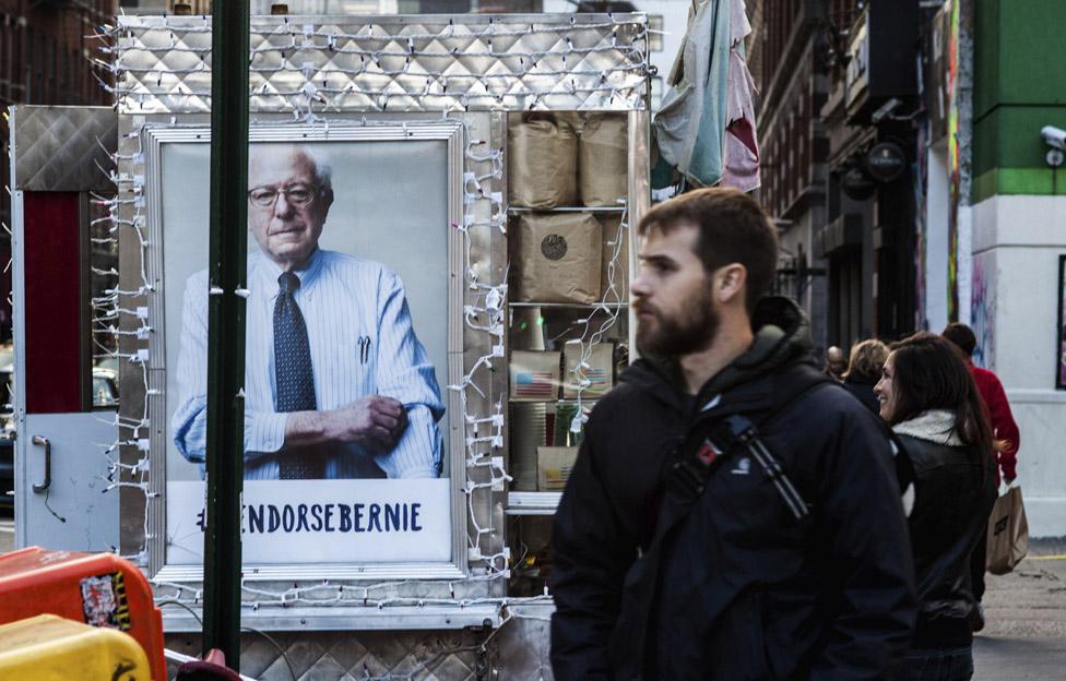 Bernie Sanders poster