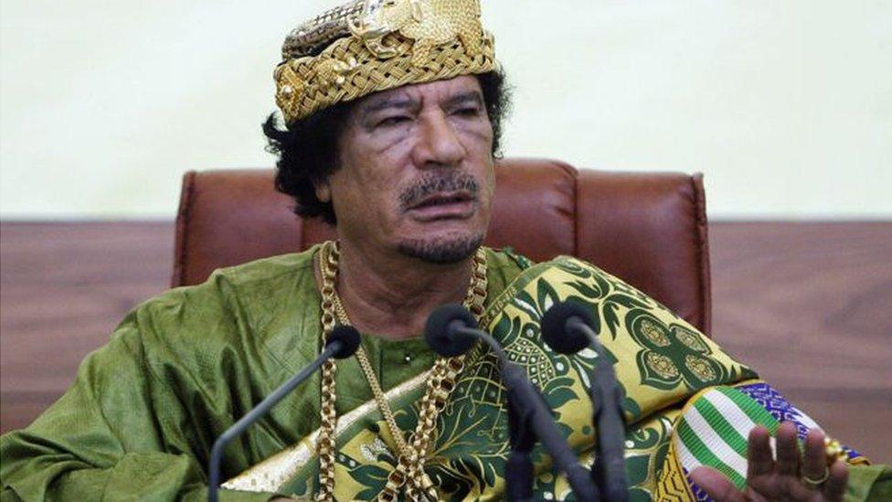 Muammar Gaddafi