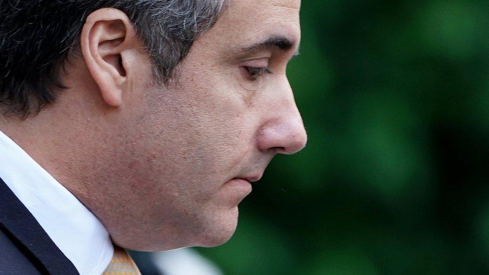 U.S. President Donald Trump"s former lawyer Michael Cohen walks out of court in New York City, New York, U.S., August 21, 2018