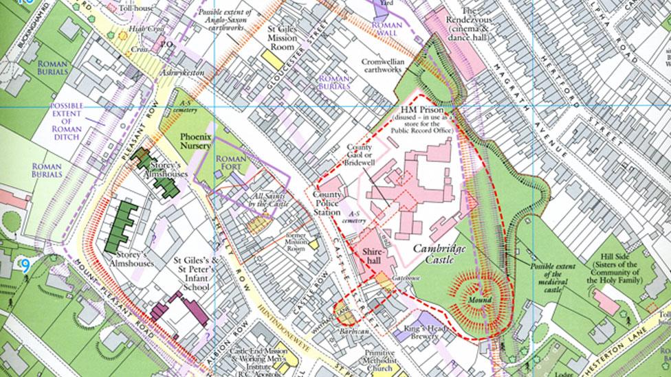 Castle Hill map