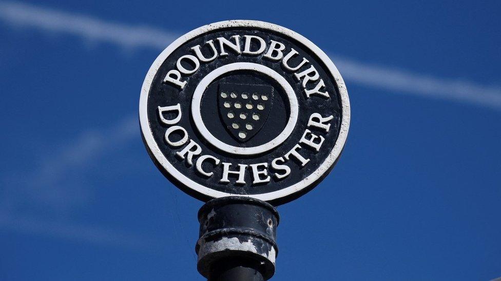 Poundbury sign