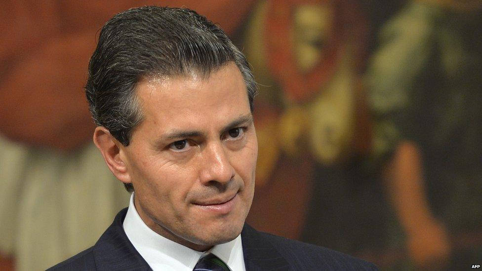 Mexican President Enrique Pena Nieto