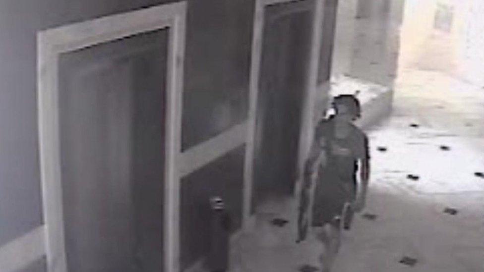 CCTV of Seifeddine Rezgui