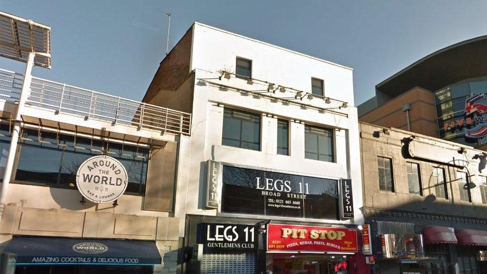 Legs 11 premises at 193 to 194 Broad Street