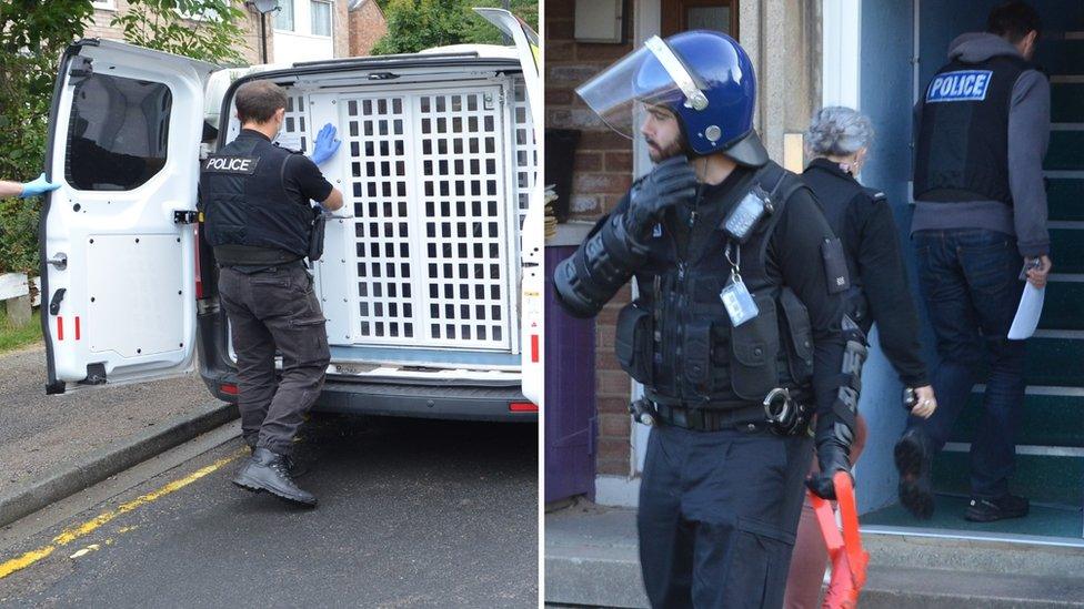 Raids carried out in York