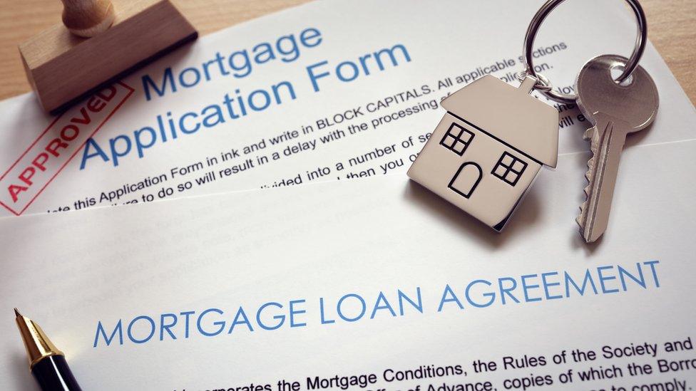 Mortgage application form