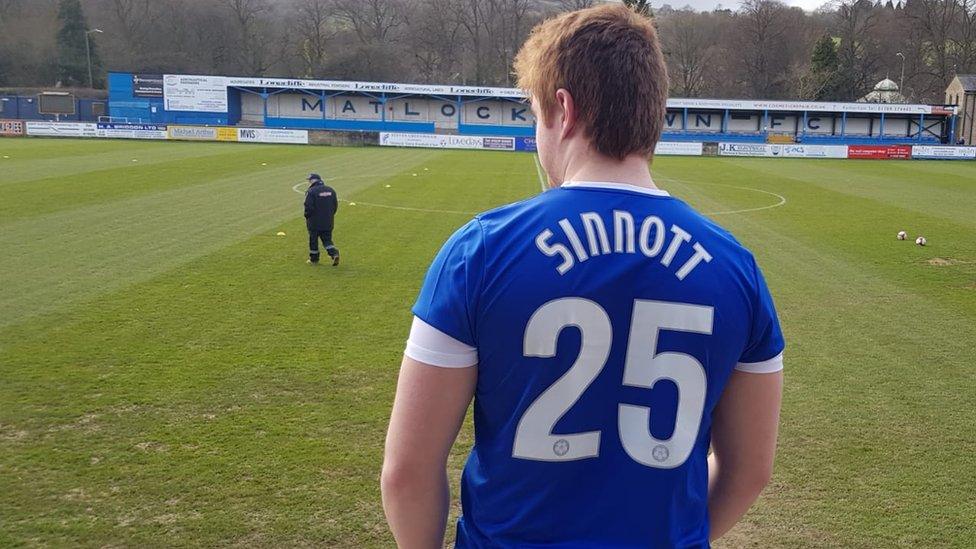 Football shirt tribute to Jordan Sinnott