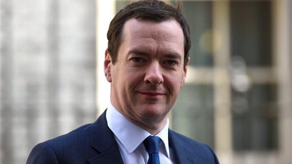 Chancellor of the Exchequer George Osborne