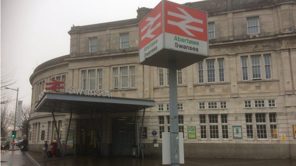 Prof Cole wants a more integrated interchange at Swansea train station