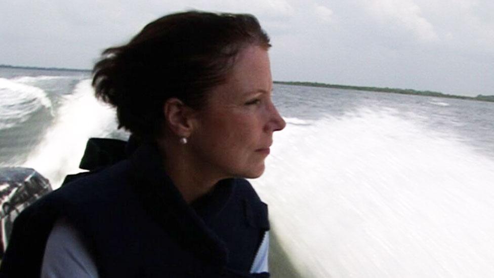 Sue Lloyd-Roberts in the Niger Delta