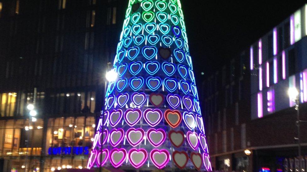 Liverpool Christmas tree