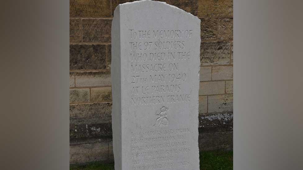 Memorial stone at Norwich Cathedral