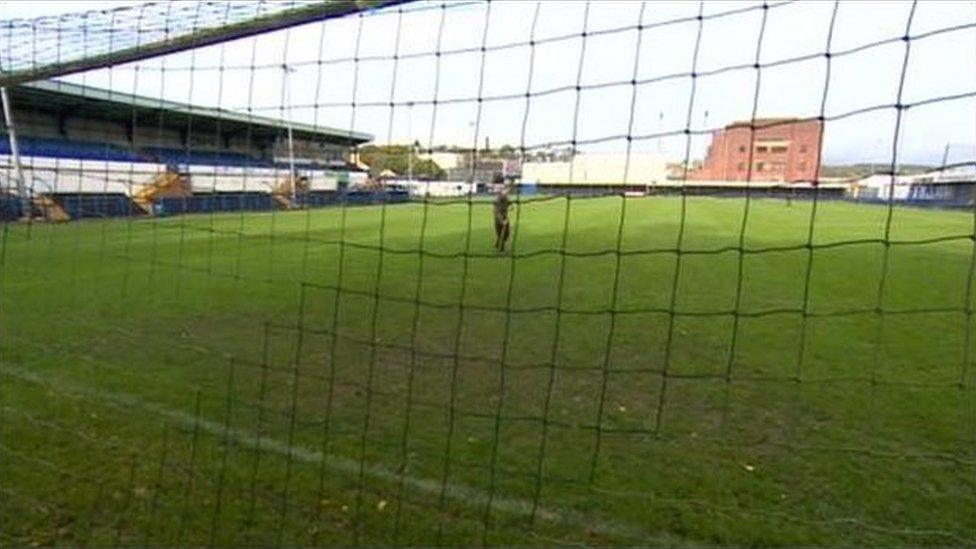 Harrison Park, Leek Town's home