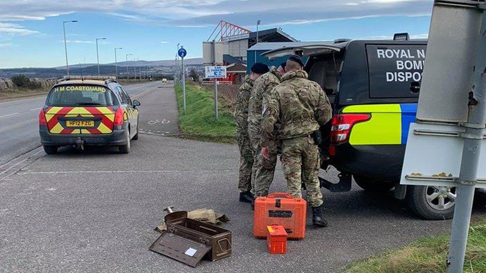 Faslane Navy Bomb Disposal