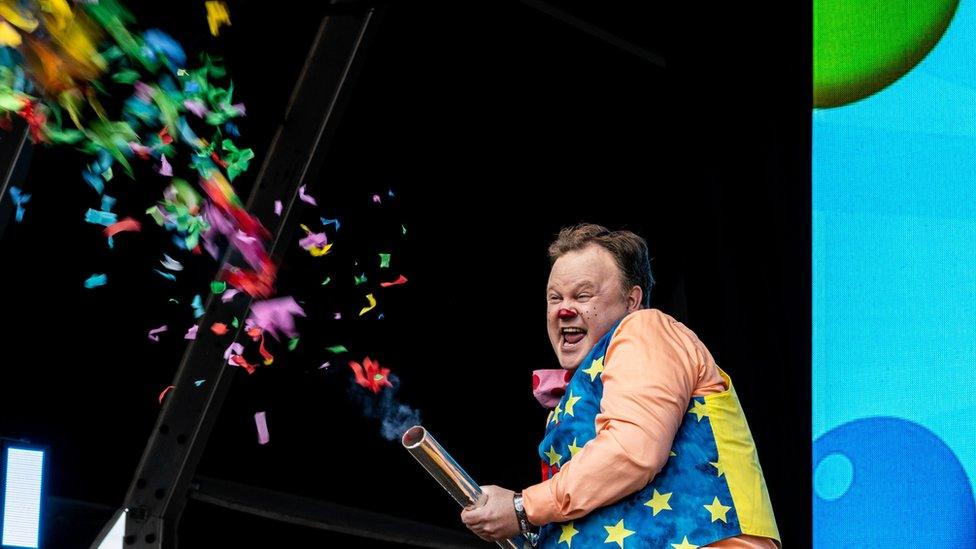 Mr Tumble at Camp Bestival