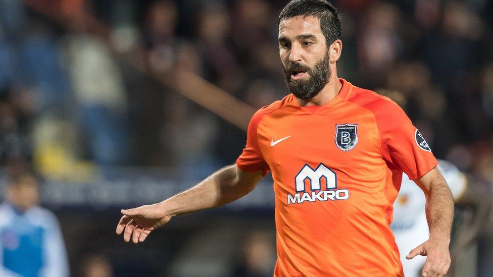 Arda Turan of Istanbul Basaksehir on April 21, 2018