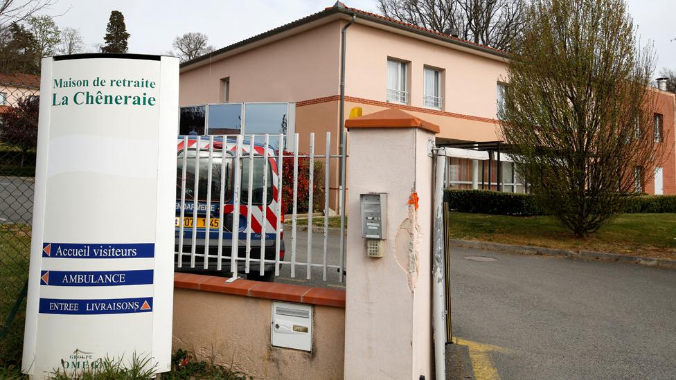 Retirement home in Lherm, France, 1 Apr