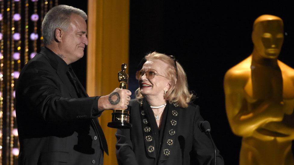 Gena Rowlands with Nick Cassavetes