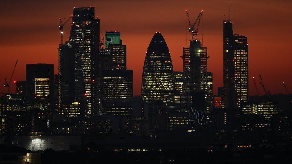 City of London skyline